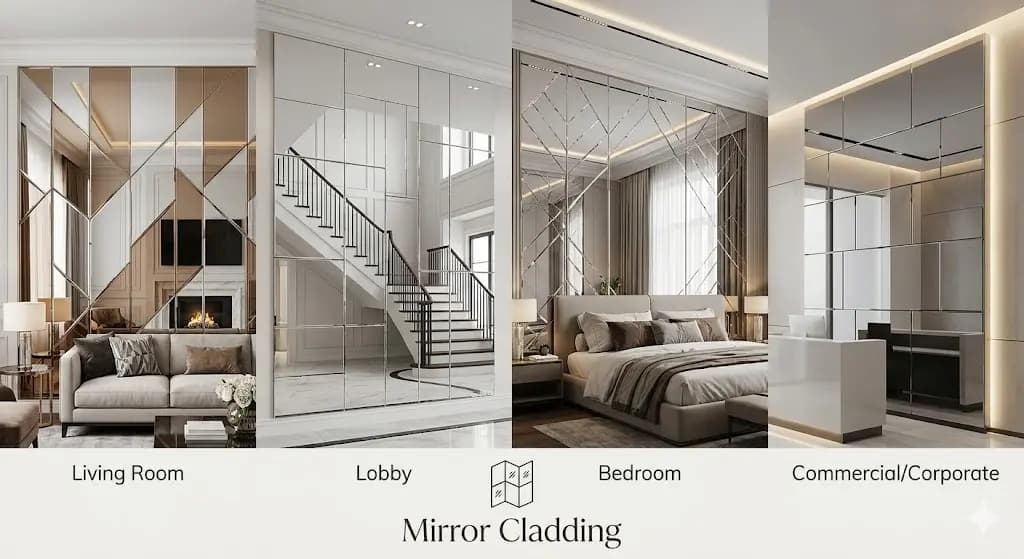 Premium Mirror Cladding Solutions in Bangalore